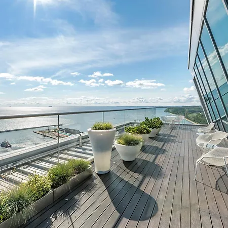 Seehouse - Sea Towers Lägenhet Gdynia